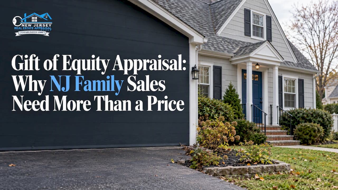 Gift of Equity Appraisal: Why NJ Family Sales Need More Than a Price