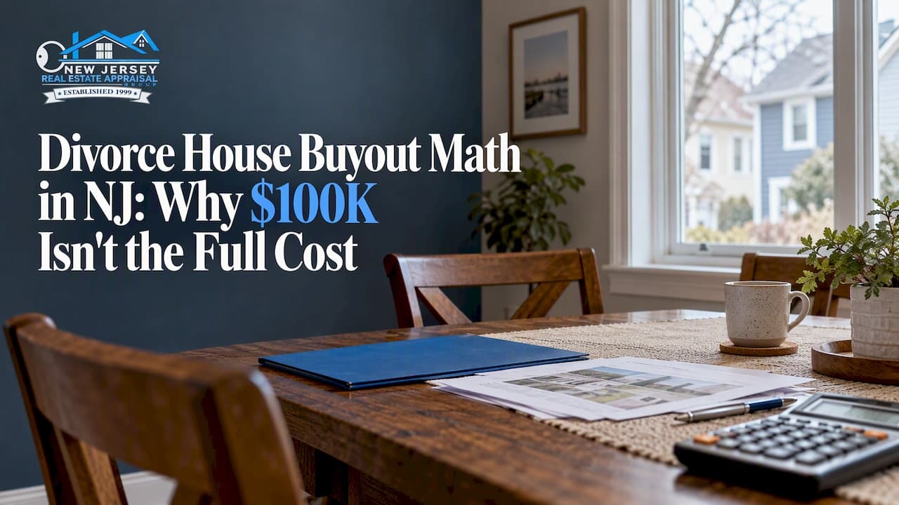 Divorce House Buyout Math in NJ: Why $100K Isn't the Full Cost