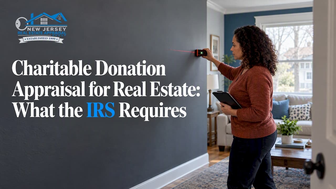 Charitable Donation Appraisal for Real Estate: What the IRS Requires